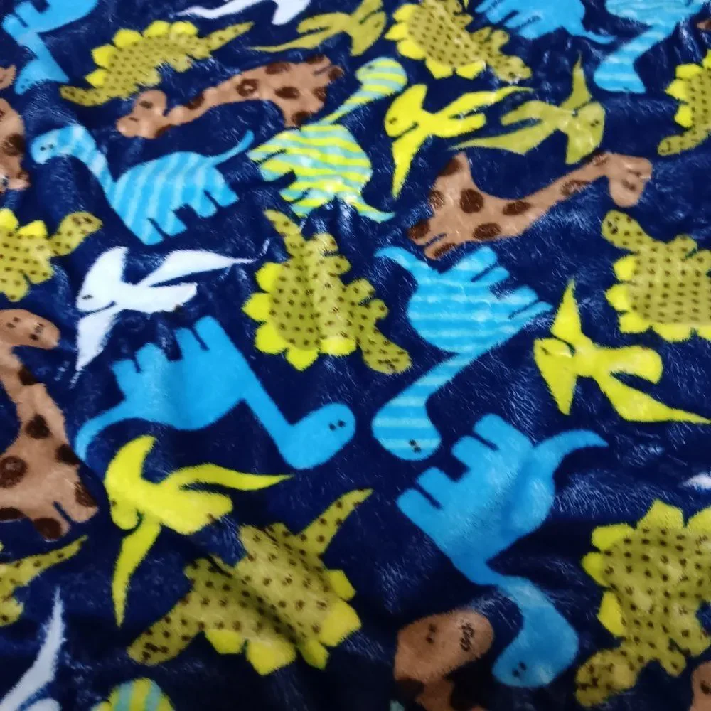 Handmade Dinosaur Spooky Applique Blanket Quilt Halloween